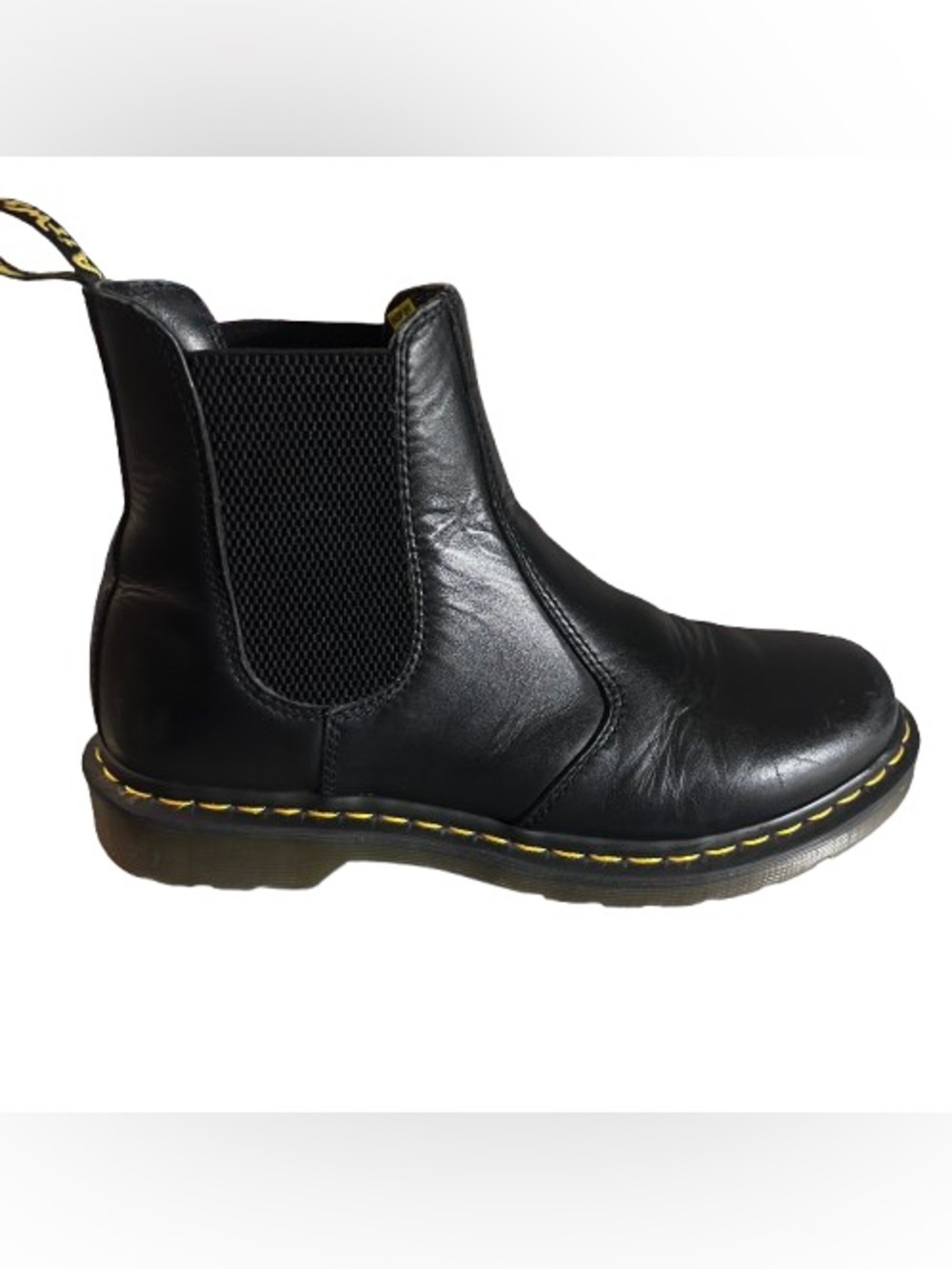 Dr. Martens 2976 Leather Chelsea Boots Black Women's Size 10 / EU 42 EUC